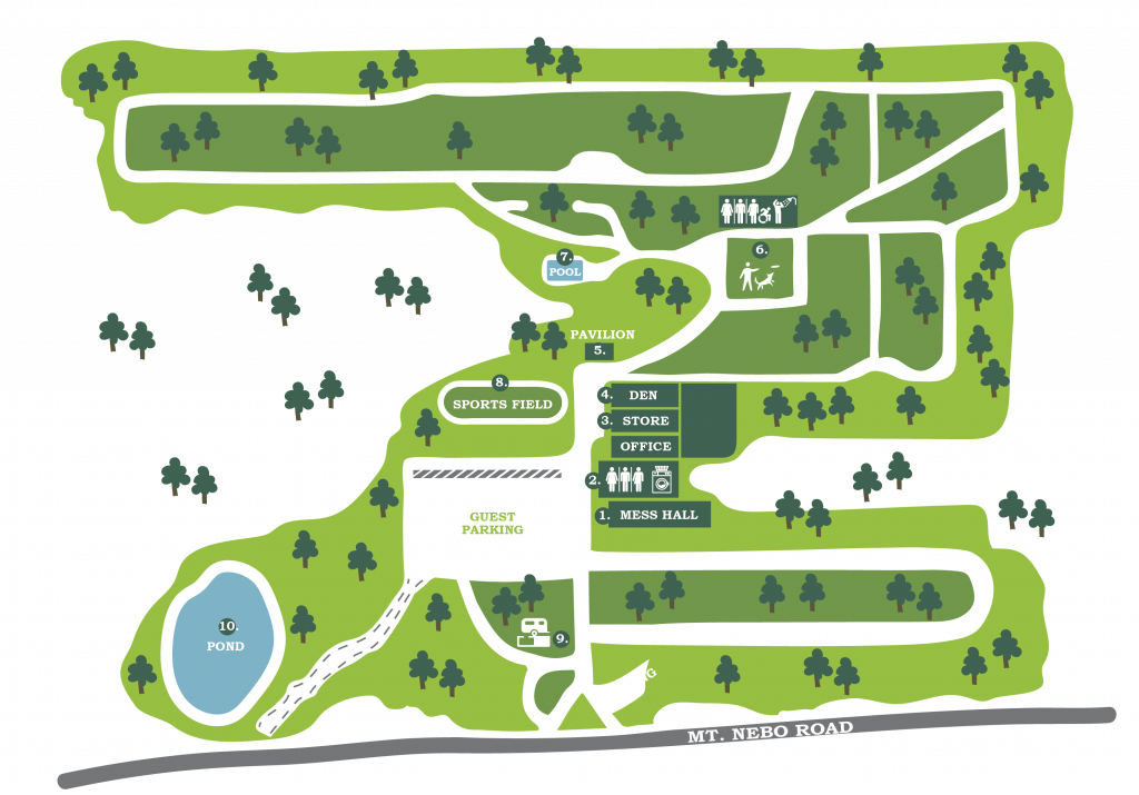 Camp Lonehollow - WOW! Check out this awesome map of camp