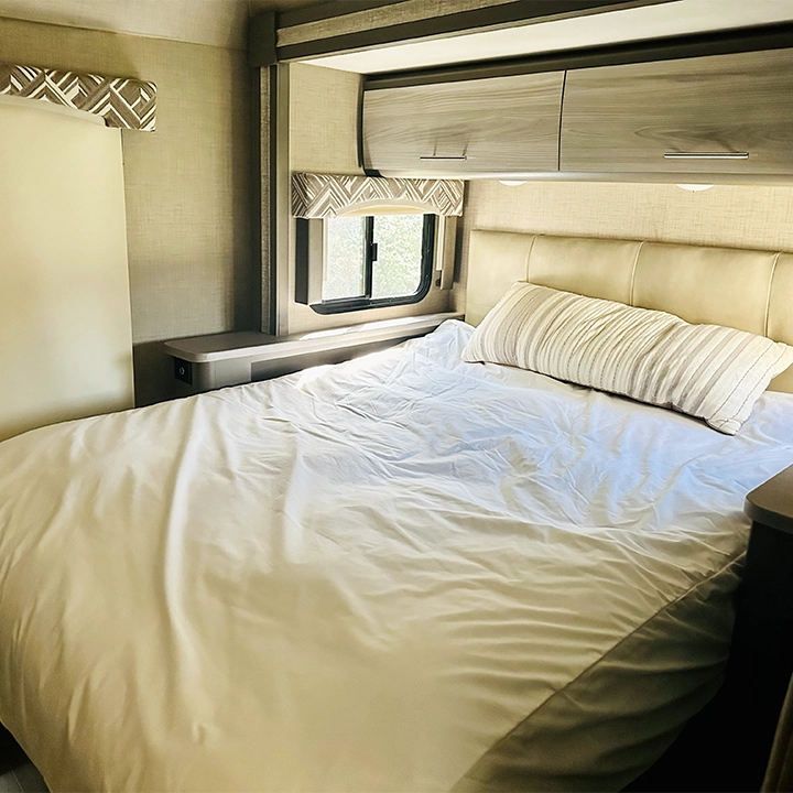 Camp Out Poconos rv rental bedroom