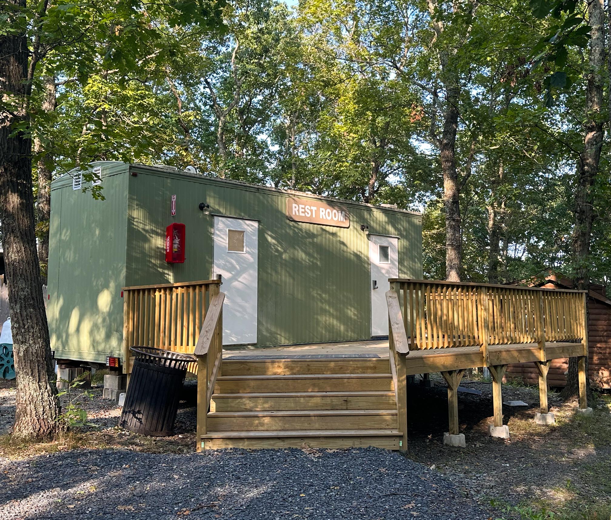 Camp Out bath house